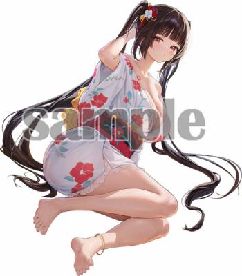 ≪予約≫【Secret Cute/ほうき星】アクリルフィギュア・花火下の桔梗