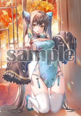 ≪予約≫【Secret Cute/みわべさくら】直筆サイン入りB5アクリルパネル・red autumn blue