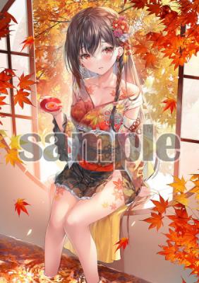 ≪予約≫【Secret Cute/みわべさくら】直筆サイン入りB5アクリルパネル・scarlet if