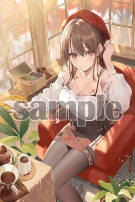 ≪予約≫【Secret Cute/necomi】直筆サイン入りB5アクリルパネル・針と甘味で楽しむ小さな秋 if