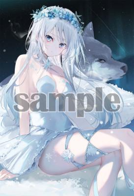 ≪予約≫【Secret Cute/美和野らぐ】直筆サイン入りB5アクリルパネル・Cold Bloom if