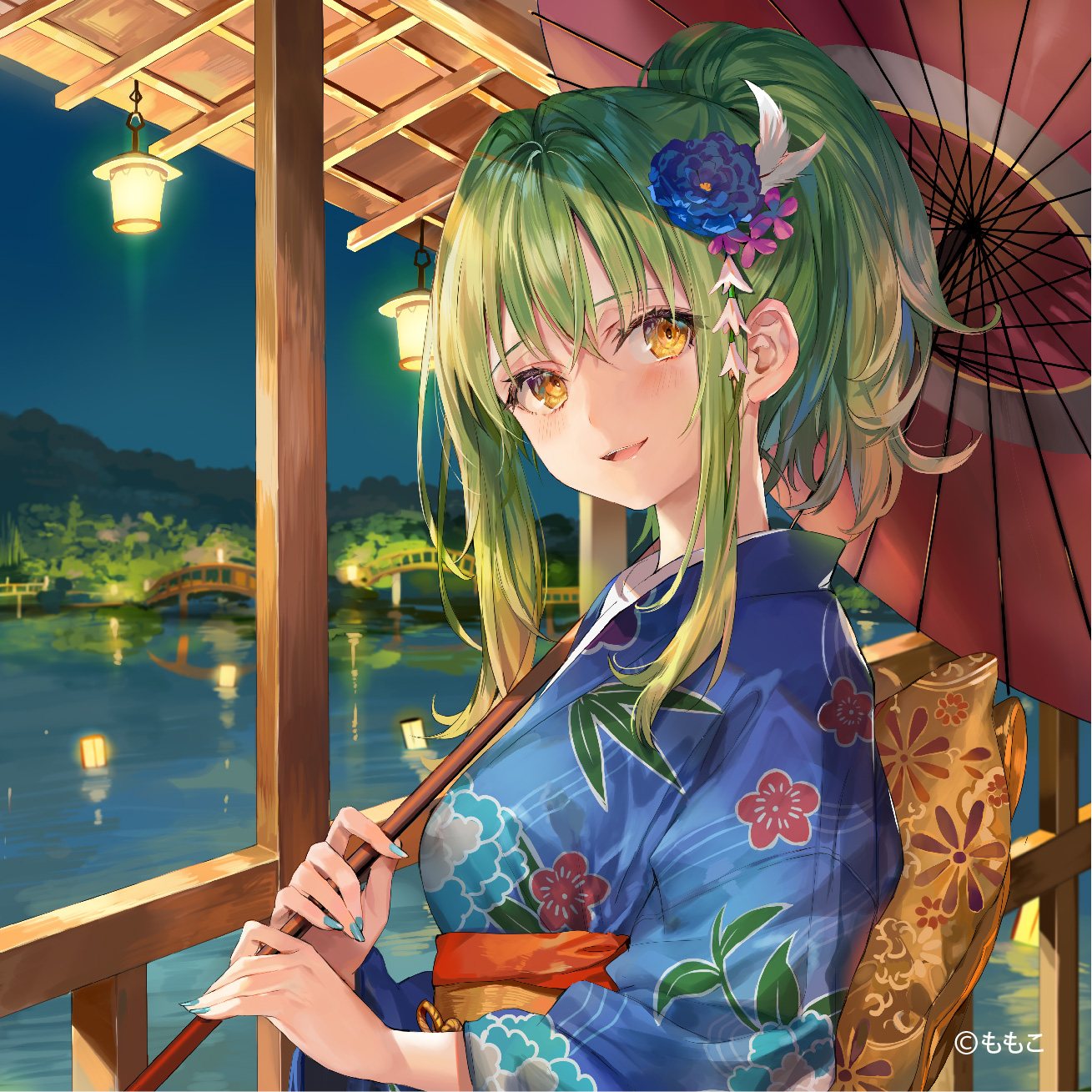 ももこ新作版画展 アールジュネス 軸中心派 E 2 えつ