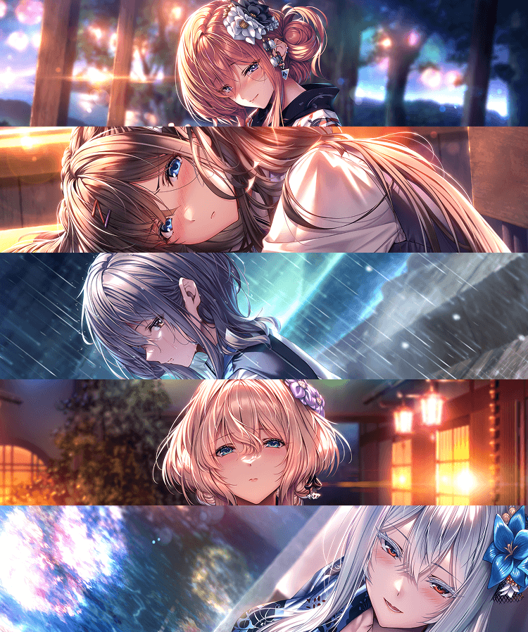 新作発売記念『アマカノ3版画展』sweet time forever