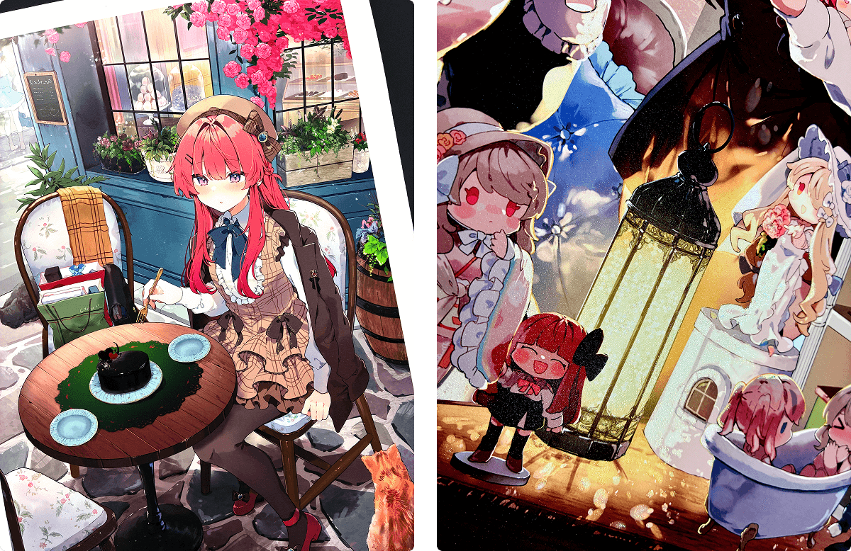 クリアポスター